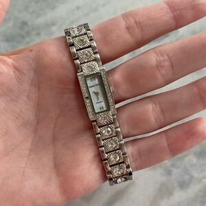 Charles Delon Crystal Bracelet Watch